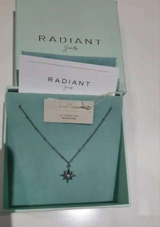 Collar Radiant Estrella Plata