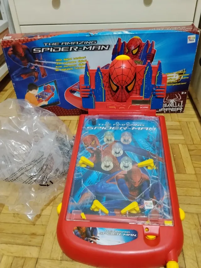 Juego Pinball Spiderman The Amazing