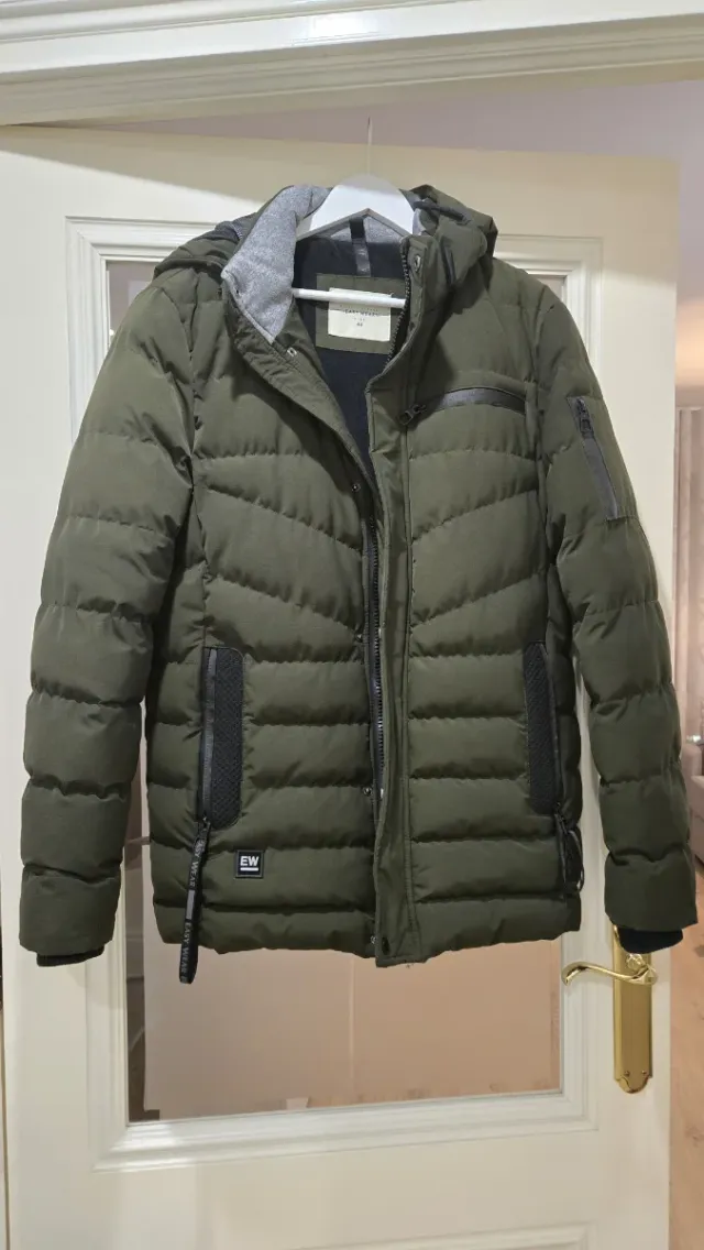 Abrigo acolchado verde Easy Wear