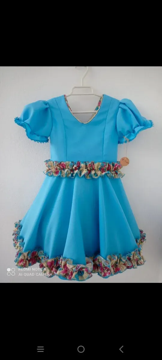 Traje de Flamenca niña.