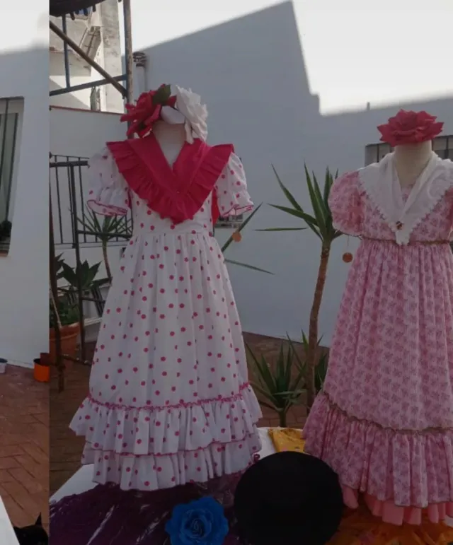 Traje de Flamenca niña.