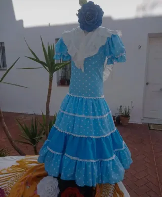 Traje de Flamenca niña.