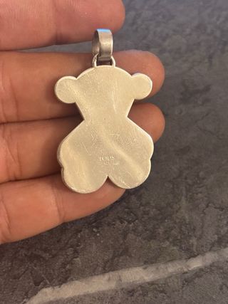 Colgante Tous Oso Plata 925 con Ónix