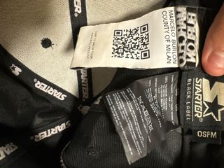 Cappello Marcelo Burlon Nero