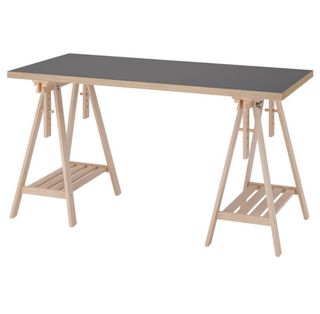 Scrivania Ikea con cavalletti inclinabile