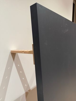 Scrivania Ikea con cavalletti inclinabile