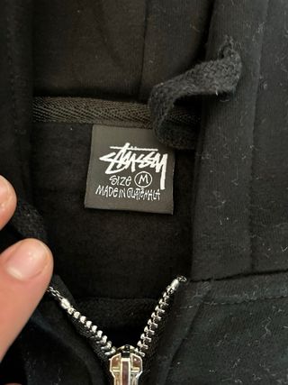 PACK Sudaderas Stussy Negra y Gris con Cremallera