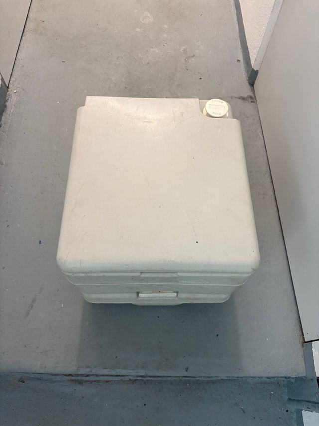 WC Químico Portátil Blanco