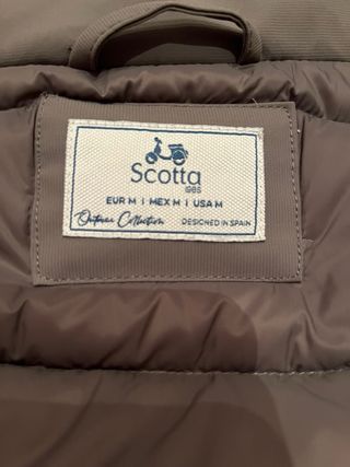Parka Scotta 1985 Hombre Verde.
