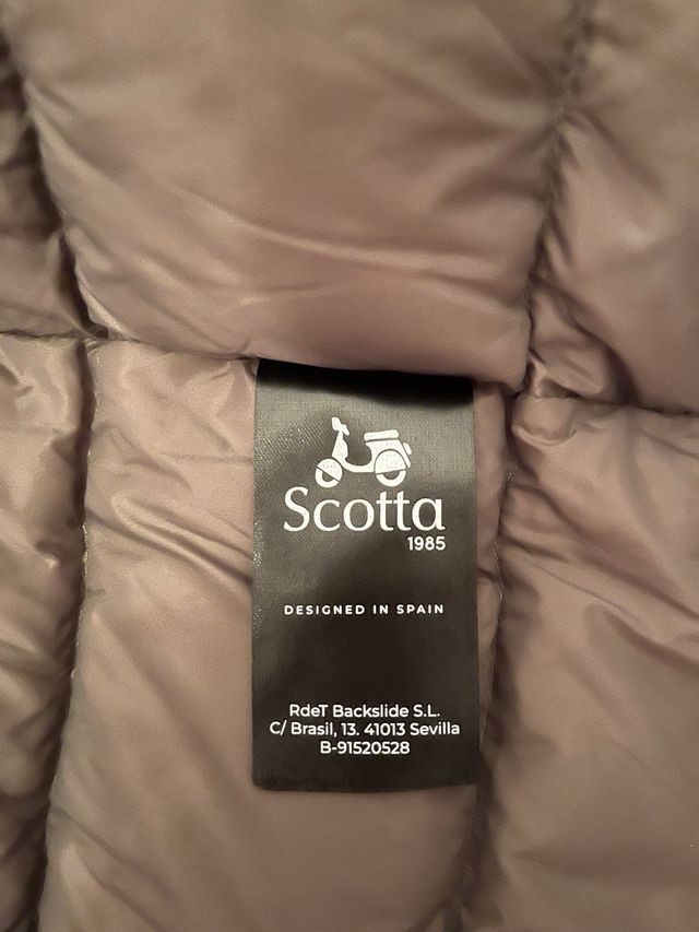 Parka Scotta 1985 Hombre Verde.