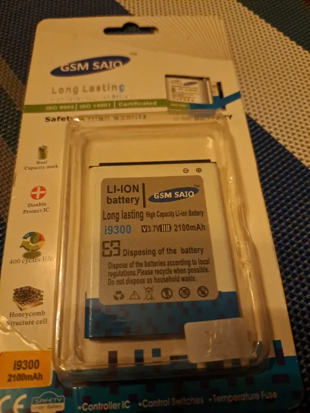 Batteria GSM SAIO i9300/i9308 2100mAh Li-ion