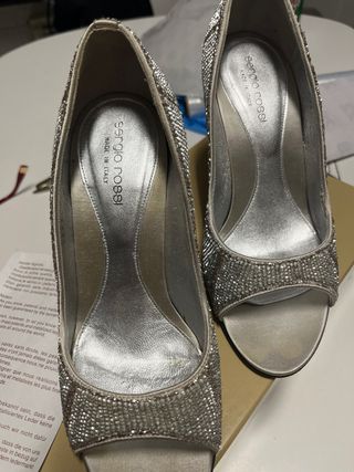 Scarpe con tacco Sergio Rossi brillanti