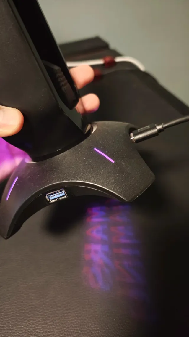 Soporte Auriculares Mars Gaming RGB