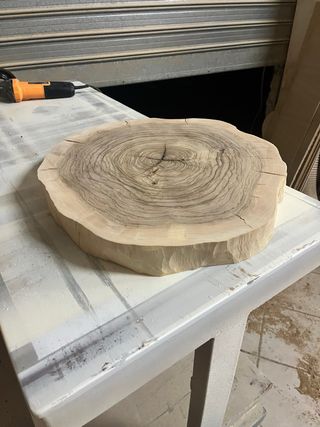 Fetta Ulivo Secolare Tavolo Basso