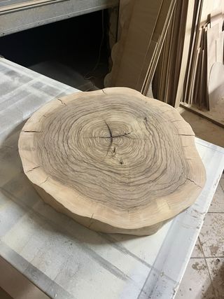 Fetta Ulivo Secolare Tavolo Basso