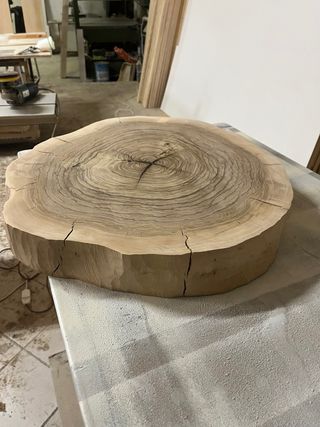 Fetta Ulivo Secolare Tavolo Basso