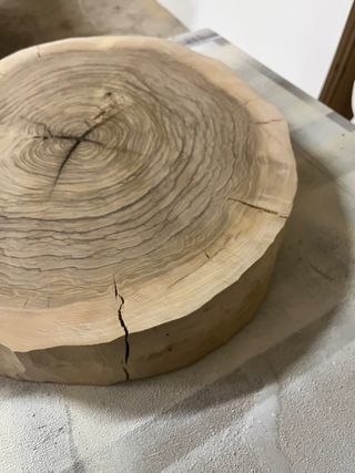 Fetta Ulivo Secolare Tavolo Basso
