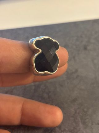 Anillo Tous Plata 925 Ónix