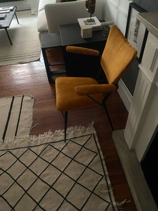 Silla Bauhaus Vintage Naranja y Negra