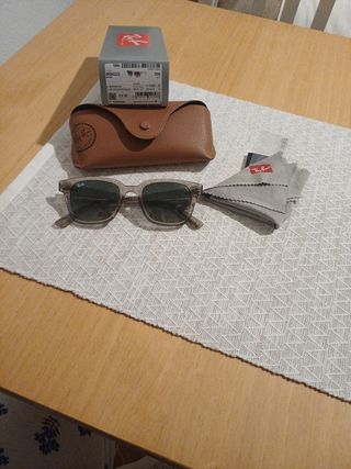 Gafas de sol Ray-Ban RB4323 unisex gristransparent
