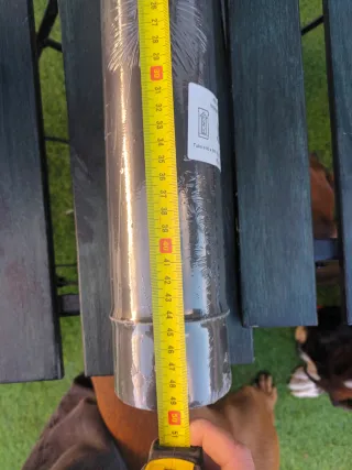 Tubos chimenea pellets. NUEVOS. Por separado tambi