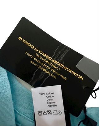 Talla XXL Camiseta algodón 19V69 Italia By Versace