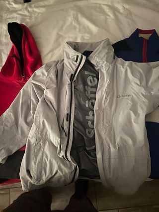 Chaqueta Schöffel Beige/Gris