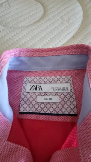 Camisa Zara Rayas Azul Talla S  8€ cada una