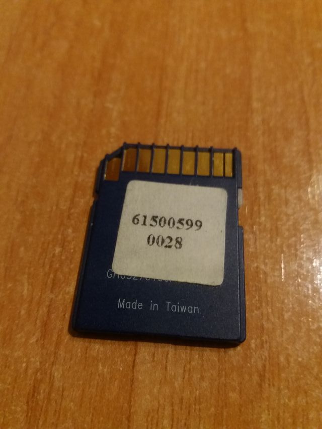 Tarjeta SD Secure Digital 256 MB