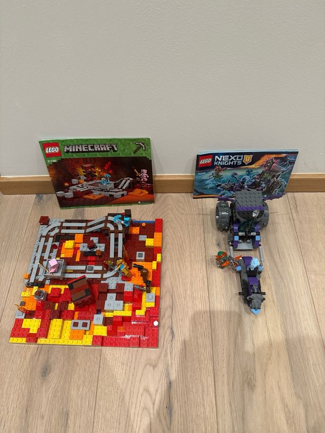 Lego Minecraft e Nexo Knights da collezione