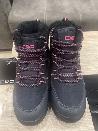 Botas de Nieve CMP Negro/Rosa