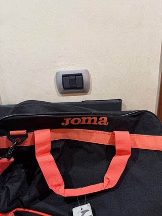 Borsone Joma nero e arancione