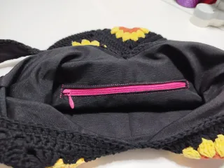 Bolso Granny Crochet Hecho a Mano