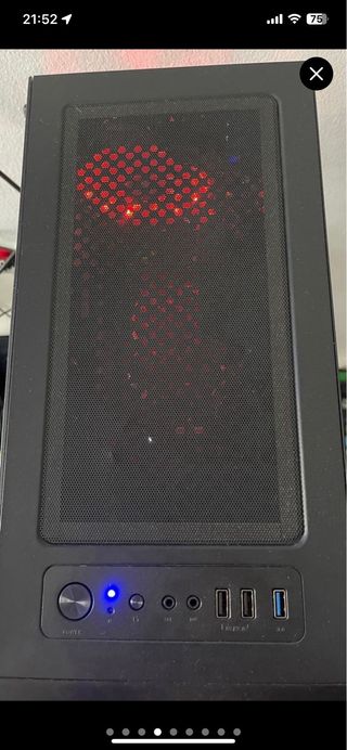 PC Gaming con luces RGB