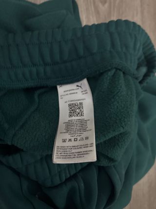 Pantalón chándal Puma verde bosque