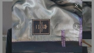 Traje de hombre negro como nuevo