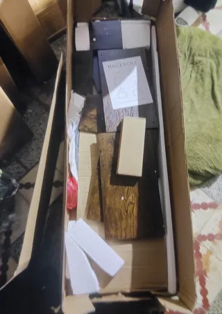 Estantería, con luz LED a estrenar