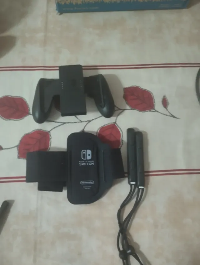 Nintendo Switch con juegos y accesorios