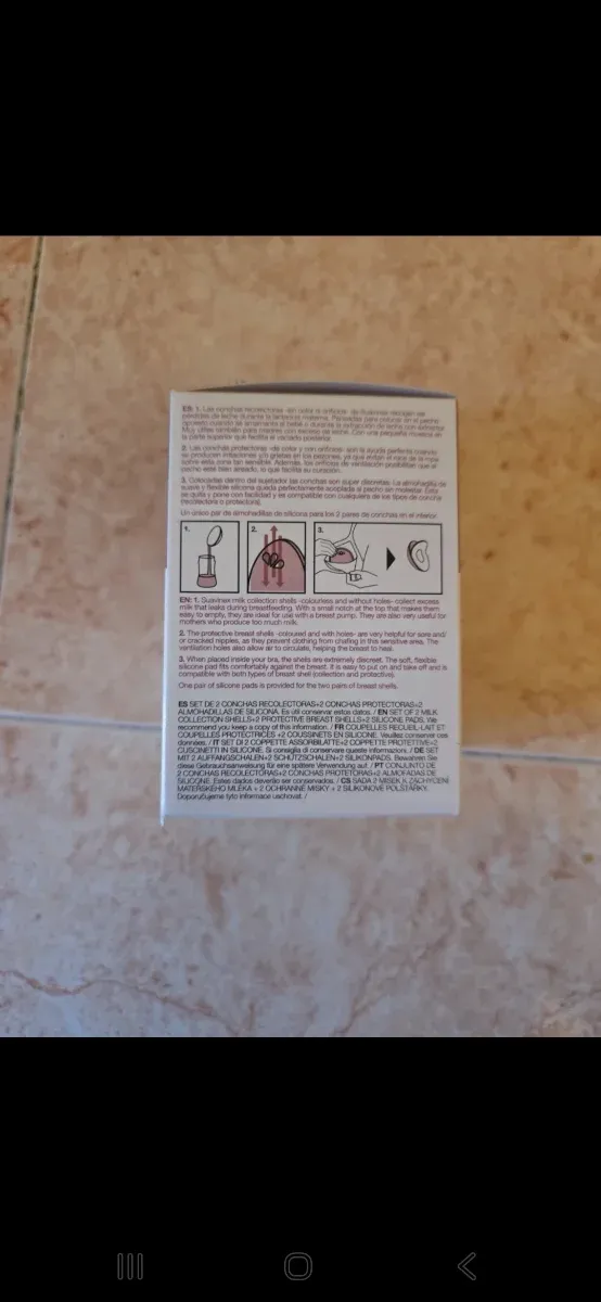 Suavinex Conchas Recolectoras Talla S