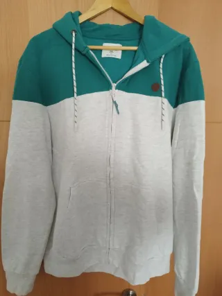 Sudadera Springfield con capucha y cremallera XXL