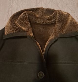 Cappotto vintage Meucci Firenze shearling