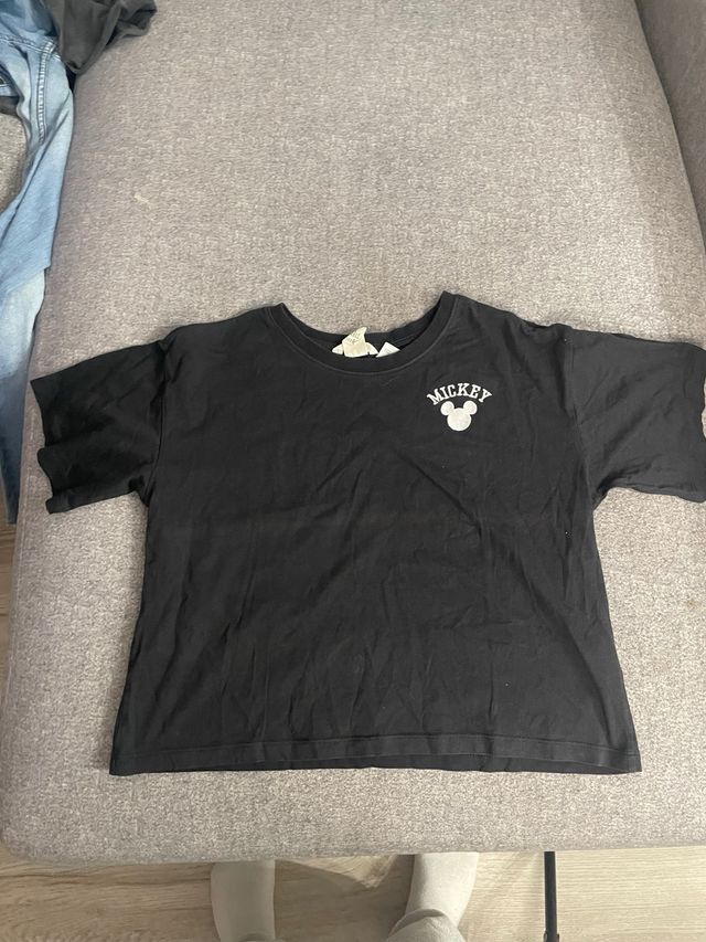 Camiseta Mickey Mouse Negra