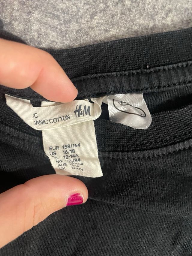 Camiseta Mickey Mouse Negra