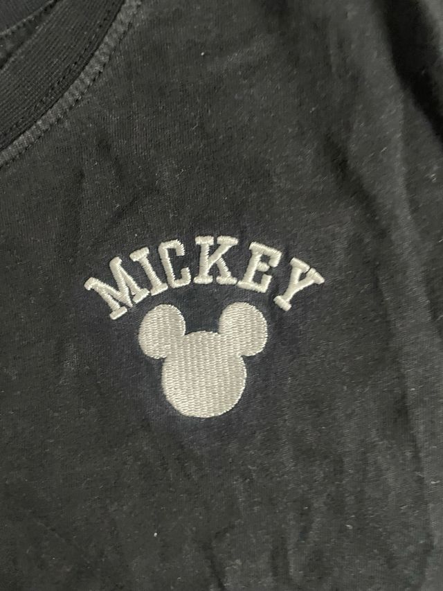 Camiseta Mickey Mouse Negra
