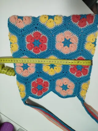 Bolso Granny Crochet Hecho a Mano