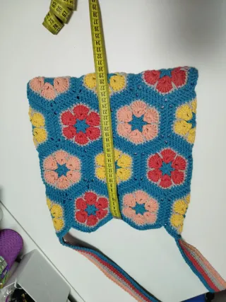 Bolso Granny Crochet Hecho a Mano