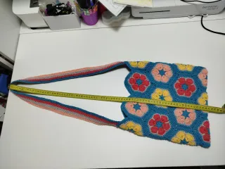 Bolso Granny Crochet Hecho a Mano