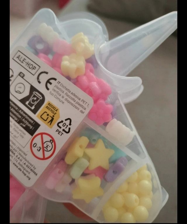 Kit Abalorios Unicornio Manualidades Niños
