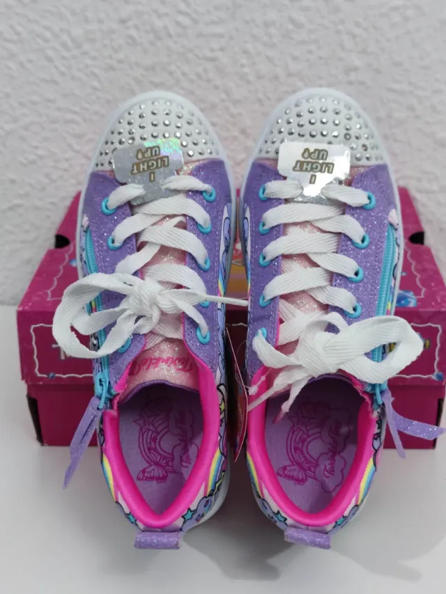 Skechers twinkle zapatillas luces niños