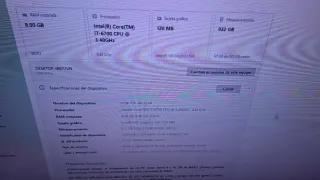 Ordenador HP i7 Blanco